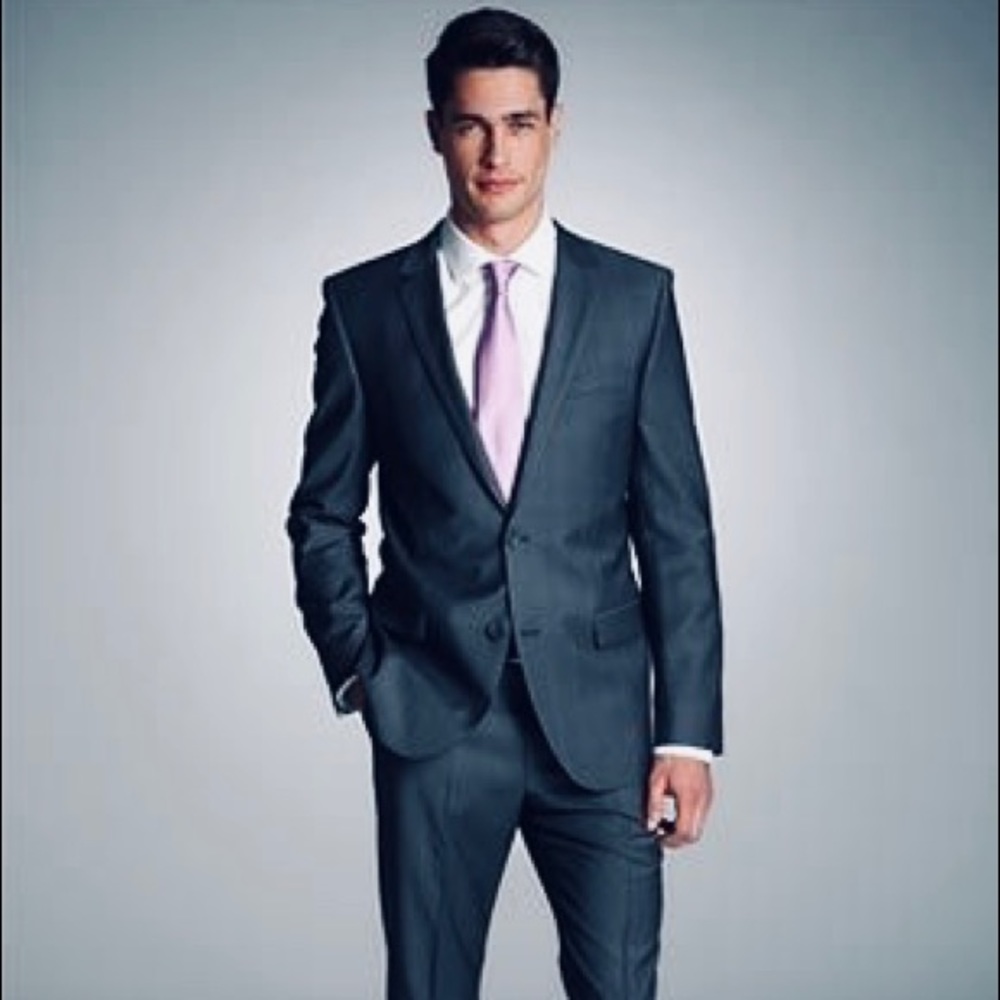 Slim Fit 2-Button Suit by HUGO Model Astro/Hill7